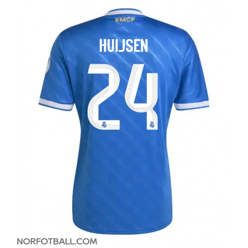 Billige Fotballdrakt Real Madrid Dean Huijsen #24 Replika Tredjedrakt 2025-26 Kortermet Billige Fotballdrakt Real Madrid Dean Huijsen #24 Replika Tredjedrakt 2025-26 Kortermet